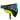 Unite - Camo Black/ Lime - Chrome Green Lens + Extension